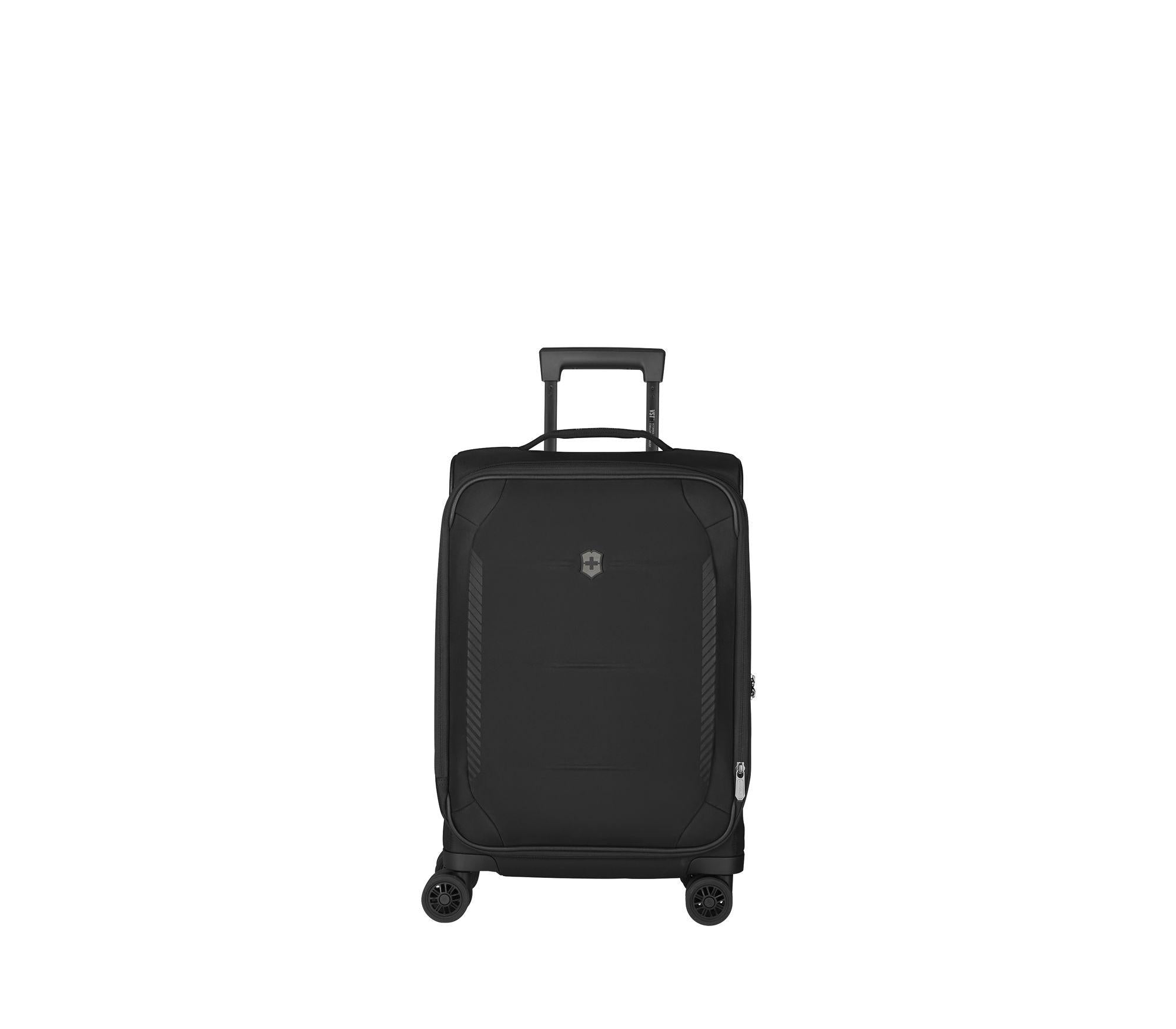 Crosslight Frequent Flyer Plus Soft side Carry-On 22 Black – pertuttistore