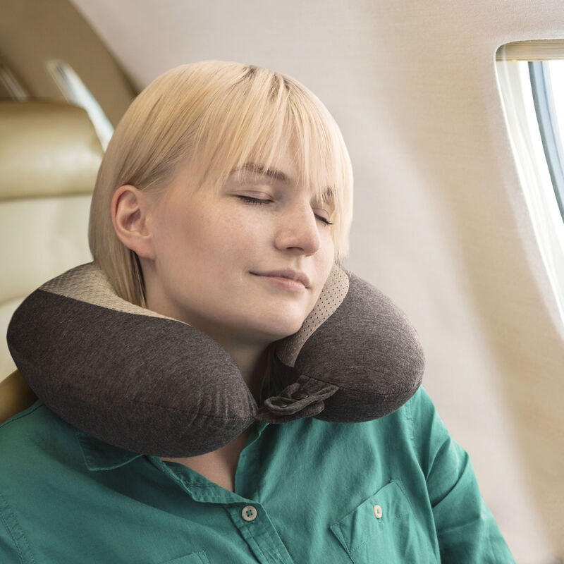 Travelon Cooling Gel Neck Pillow Charcoal