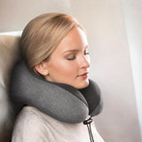 Contoured Memory Foam Travel Pillow